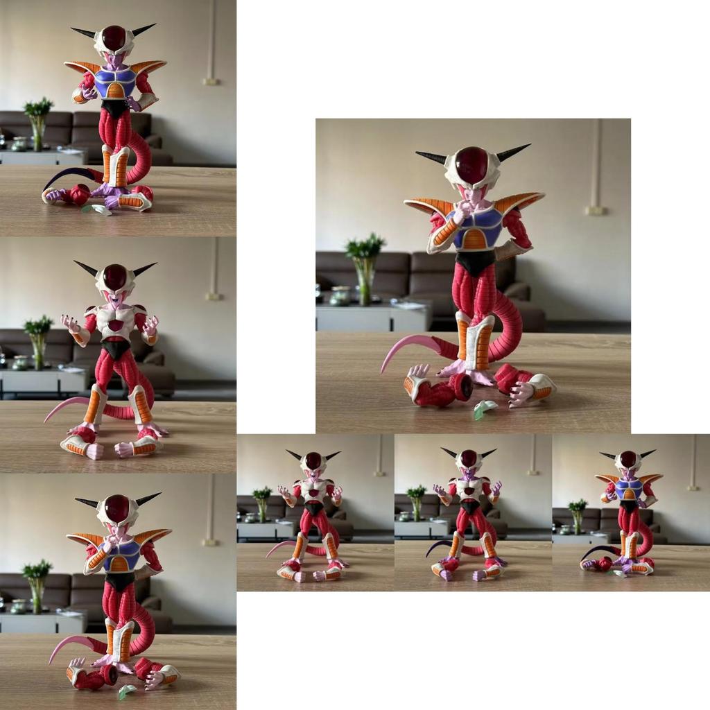 Stunning Seven Dragon Balls Gk Frieza First Form Figurine Pvc Collectible Model