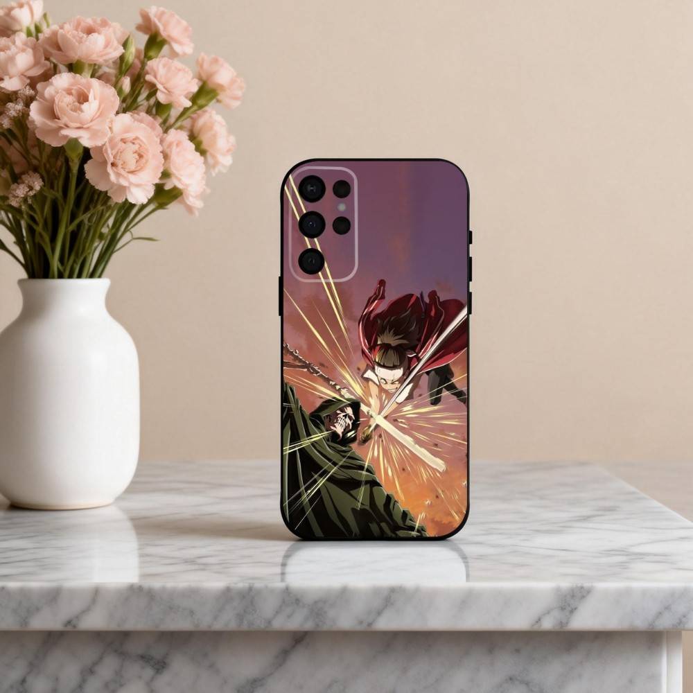 Light Novel I-Ishura-A Phone Case For Samsung S25,S24,S21,S22,S23,S30,Ultra,S20,Plus,Others Soft Black Cover