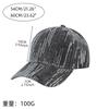 Fashionable Denim Baseball Cap Unisex Autumn Winter Style Breathable Sunshade Windproof Warm Curved Brim Hat for Men And Women
