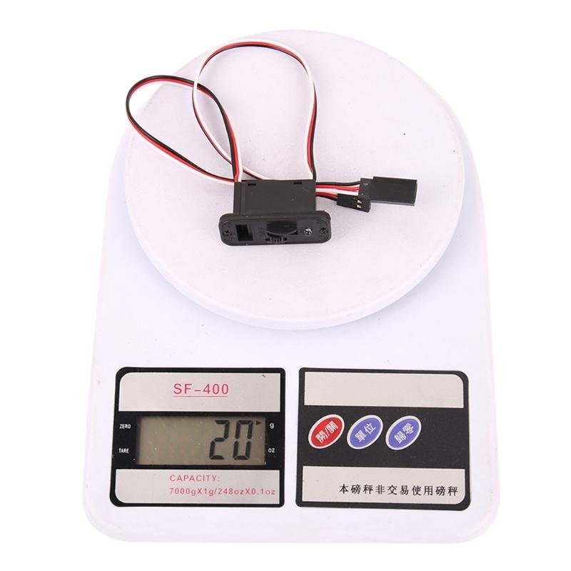 Przełączniki TOC ze zdalnym sterowaniem, przedłużacz kabla Futaba Style ze wskaźnikami LED do samochodów ciężarowych, gąsienicowych, buggy, złączy