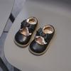 Fashion Girls' Shoes British Style Kids Leather Shoe Soft Soled Girls Leather Shoes Nonslip Child Shoes Simple Girl Casual Shoe