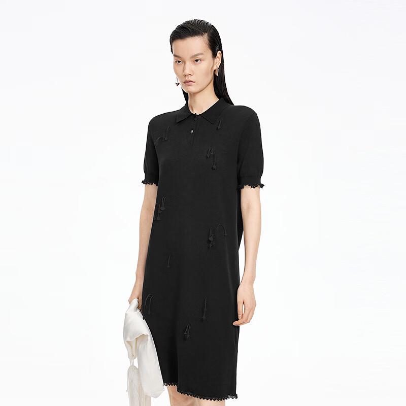 JNBY Women's Casual Short Sleeve H-Line Dress