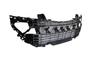 Front Bumper Grille for Peugeot 308 2008-2011, Black with Nickel-plated Strips Oem 7414VP