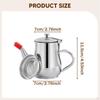 Container, Portable Kitchen Oil Storage Container with Strainer, Dispenser And Jug for Cooking in