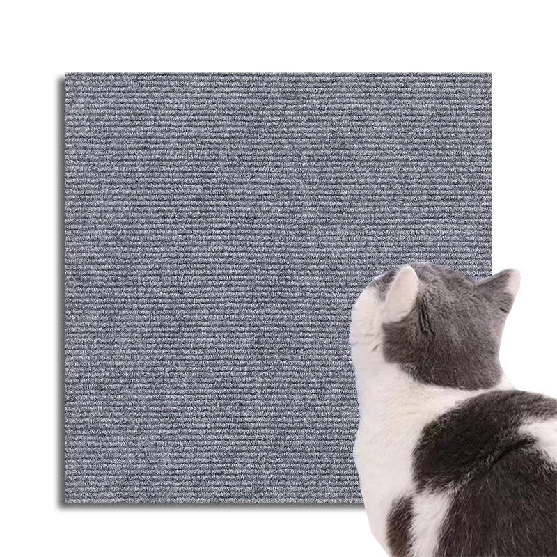Self-Adhesive Cat Climbing and Scratching Mat - Wall and Sofa Protector, Customizable, Wear-Resistant Carpet