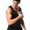 Men Waist Slimming Trainer Muscle Building Tank Top Zipper Vest Body Shapewear