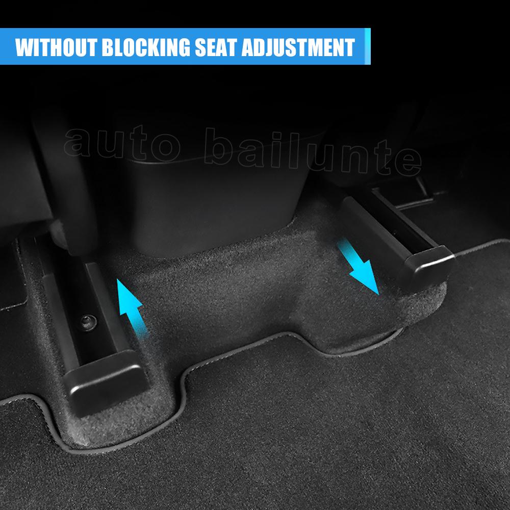 For Tesla Model Y  2022 Rear Seat Slide Rail Protection Plug Car Seat Rail Cover Model