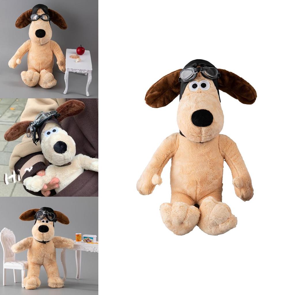 Soft Wallace And Gromit Pilot Chef Stuffed Plush Doll For Room Decoration