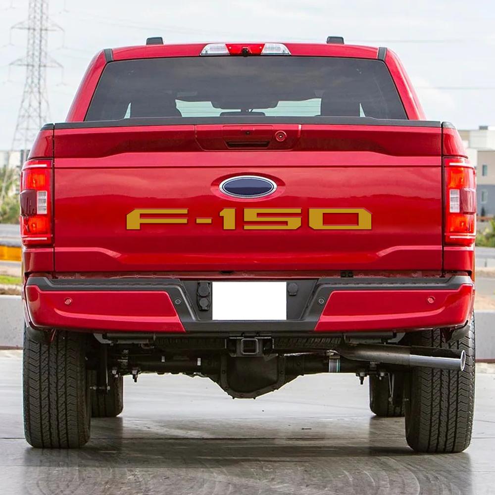 cjbkmg1 Pickup Tailgate Insert Indent Stickers For Ford F-150 2018-2020 Car Logo Decor Decals Vinyl Letter Cover Auto Tuning Accessories