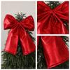 Super Large Christmas Bow Pendant Red Velvet Xmas Tree Bowknot Pendant Ornaments For Home Decor New Year Party Gifts Decoration