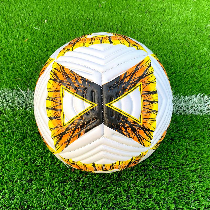 Size 5 Champion League Premier Football: Durable Training/Match Ball for Middle School Students.