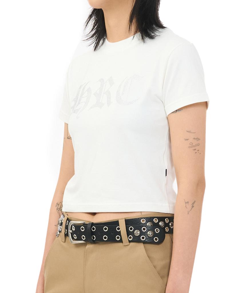 Hauseulagkeulleob Hrc Crop Tee - White