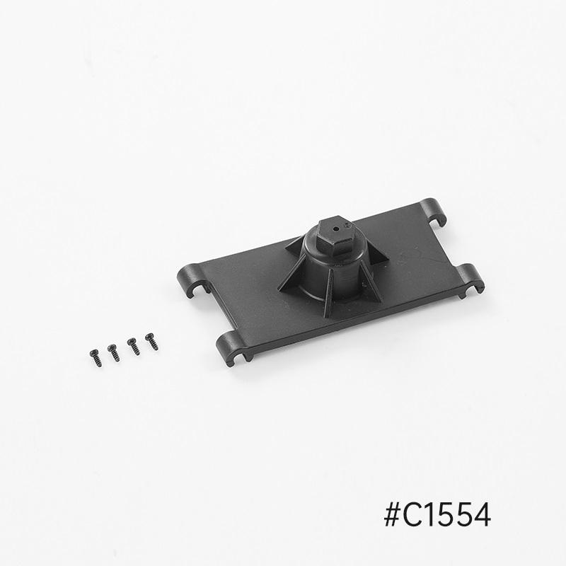 FMS 1/10 Atlas RC Truck Car Parts Front Bumper Main Gear Box Set Light Cup Shock Absorbers