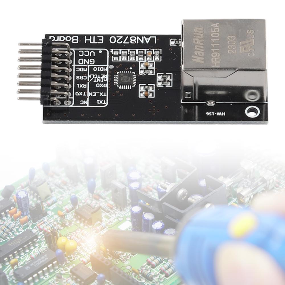 LAN8720 High Performance Network Physical Layer Transceiver Embedded Web Server Ethernet Transceiver RMII Interface Board 3.3V