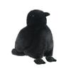 Kawaii Black Crow Plush Toy Realistic Crow Stuffed Animal Creative Bird Soft Doll For Child And Adults Gothic Room Decor
