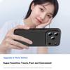 DIVI Liquid Silicone Case for Apple iPhone 17 Pro Max, Full Body Protection Anti-Drop Anti-Scratch Skin-Friendly Ultra Thin Soft, Black