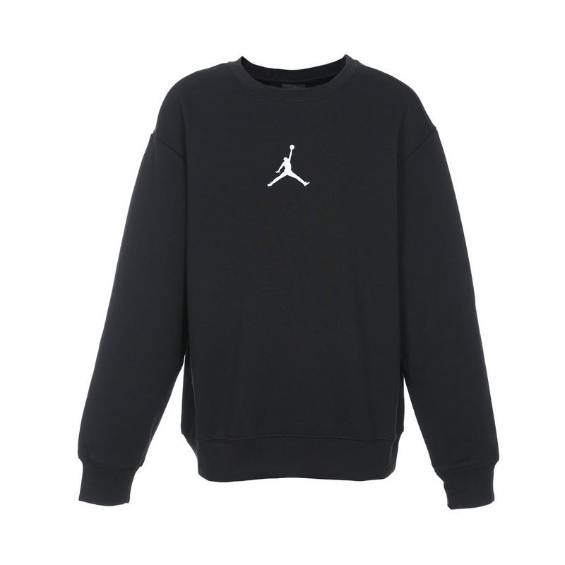 Jordan Air Crewneck Pullover Casual Long Sleeve Sweatshirt Kids Sweatshirt Black HF0108-010