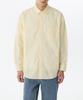 Oversized Washed Poplin Shirt [Lemon]
