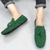 Fashion Size 48 Loafers Men Casual Shoes Tassel Brogue Big Size Driving Shoes Men Loafers Moccasins Breathable Slip on Loafers for Men
