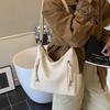2025 Korean Fashion Large Capacity Crossbody Tote - Retro Autumn/Winter Women's Bag