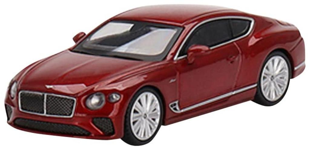 MINI GT 164 Bentley Continental Speed 2022 Candy Red (Left-hand Drive) Finished Product MGT00420-L