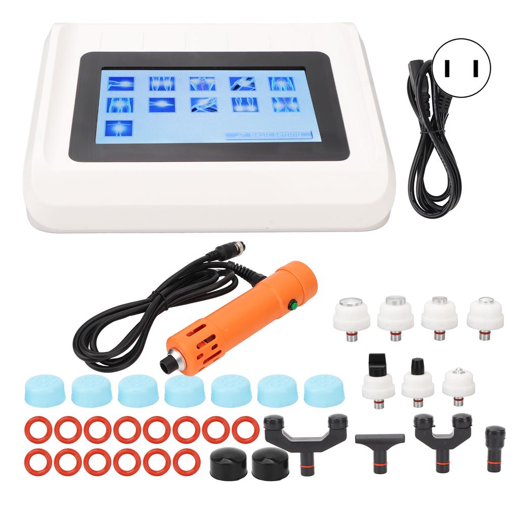 ED Treatment Shockwave Machine Extracorporeal 16 Frequency Gears Shockwave Therapy Device Orange