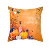 Halloween Pillow Cover Cartoon Pumpkin Head New Peach Skin Cushion Cover Sofa Cushion