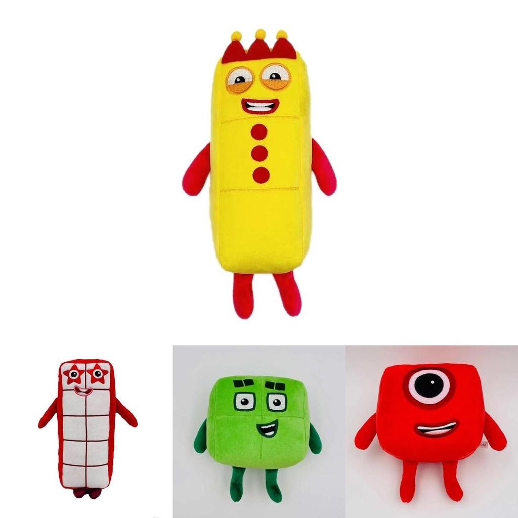 Numberblocks Plüschpuppe Weiches und niedliches Stofftier für Kinder Bildend und lustig