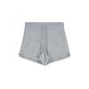 Women's High Waist Casual Summer Shorts - Gray, White, and Black Versatile Hot Pants