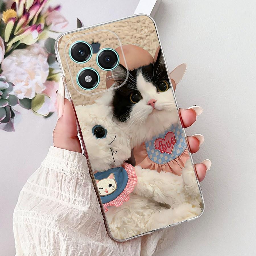 Phone Case for Honor 400 Lite ABR-NX1 Luxury New Painted Cover TPU Capa for Honor400Lite Soft Fundas 400 lite Bumper Shell