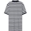 Tommy Hilfiger Cotton Striped Embroidered Logo Short Sleeve Polo Shirt Men tops Black White XM0XM023550A4