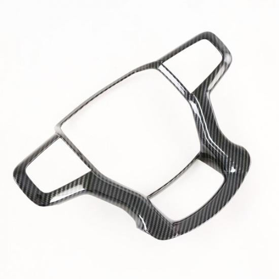 For Chevrolet Blazer 2019-2022 ABS Interior Steering Wheel Cover Trim Molding