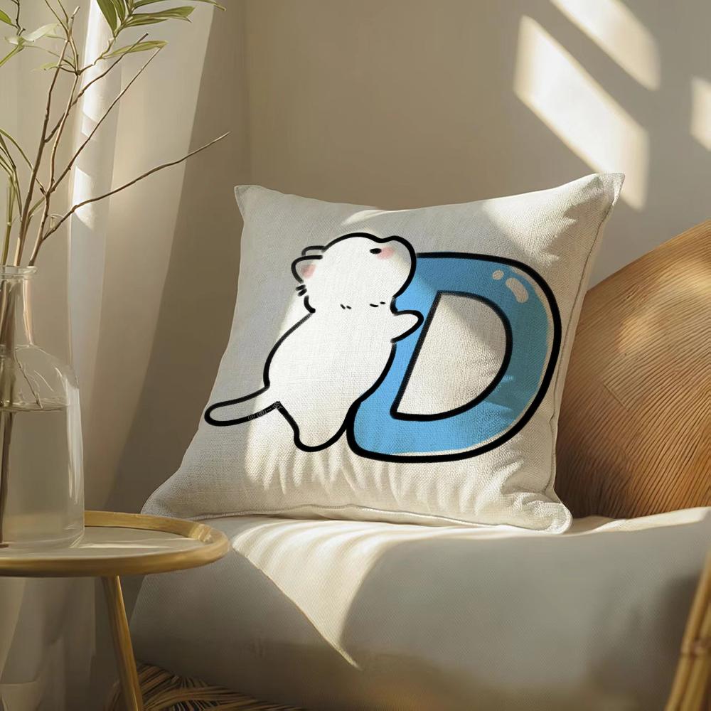 Personalised Pillow Case Pillowcase, Double-Sided Printed, Sofa Cushion, Bedroom Headboard