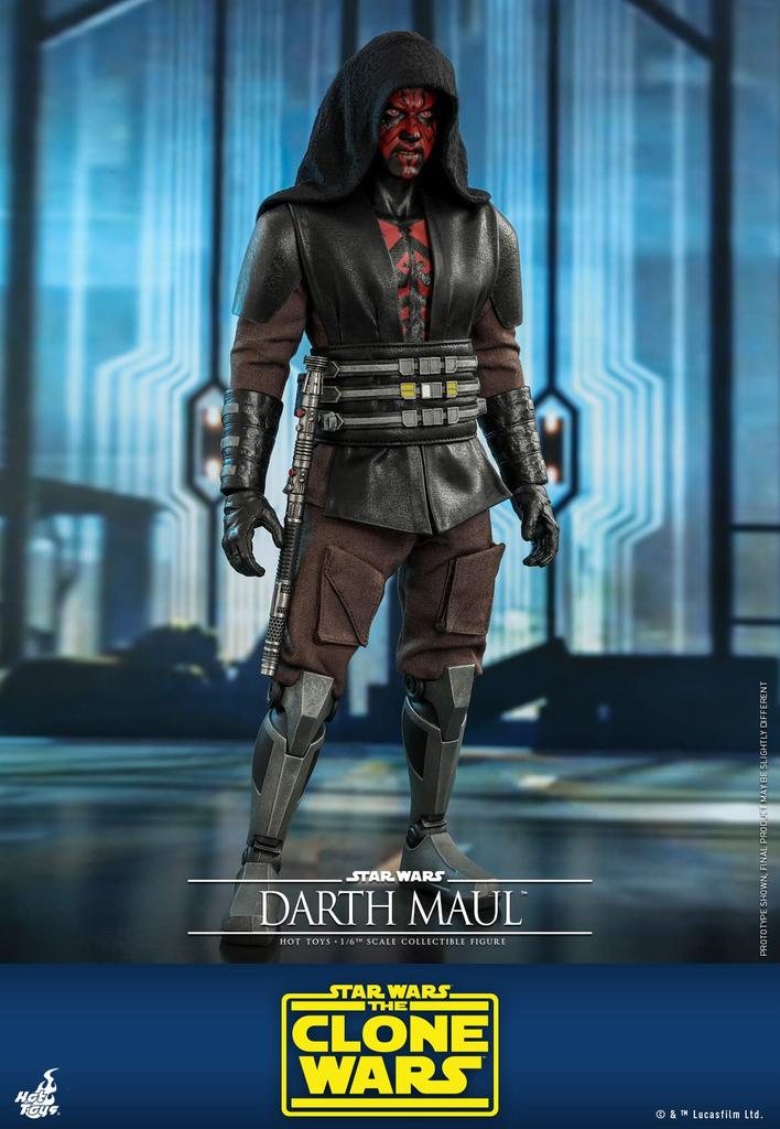 Hot Toys TV Masterpiece Star Wars: The Clone Wars Darth Maul 1/6 Scale Figure Red