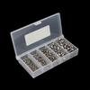 251pcs Connector Bearing Solid Connectors with Fishing Snap High Strength Ball Clips Rotating Swivel Locks Set
