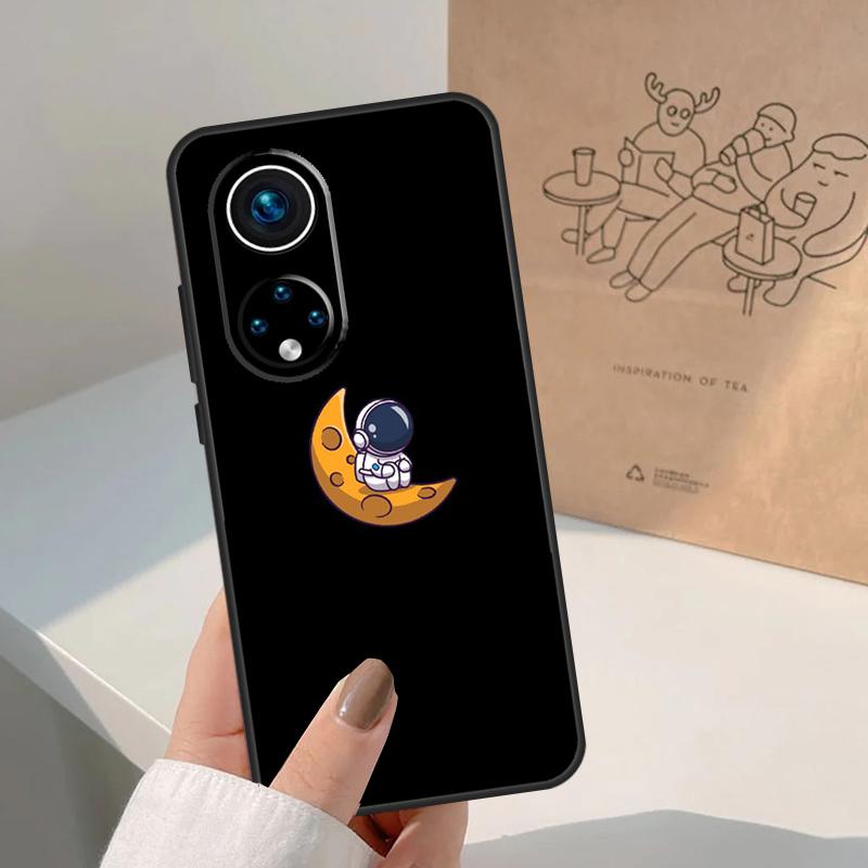 Star Astronaut Cute For Huawei P20 P30 P40 P60 Pro P Smart Nova 9 5T Honor 70 90 50 Magic5 Lite X7a X9a X8a Case