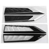 Modified Fender Side Badges Blade-style Side Emblems Car Body Decorative Stickers for Fenders