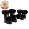 Parent-child children's snow boots women's boots barrel fleece thickened warm snow boots women's winter non-slip and waterproof