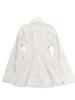 2024 Women's Summer Long Sleeve Shirt Dress with Turn-Down Collar and Waist Tie