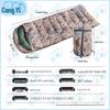 Desert Starry Sky Thickened Warm Adult Camping Sleeping Bag