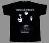 Harajuku T Shirts The Sisters of Mercy T-shirt Black Cotton Men's and Women's Same Print Cotton Retro Casual Top Graphic