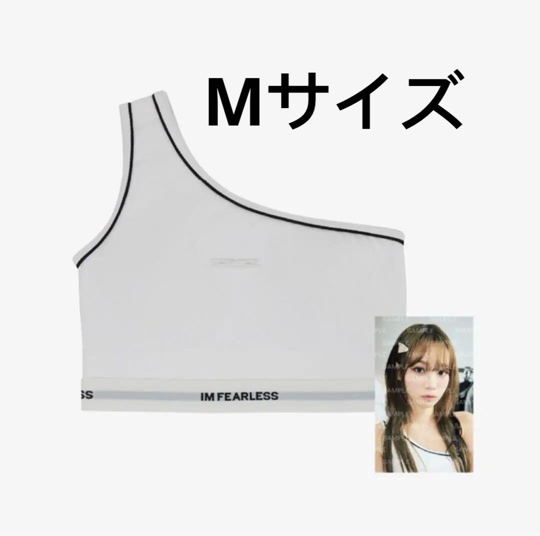 

[USED] Lu Seraphim Pop-Up Bra Top, Size M, Chaewon, with Trading Card