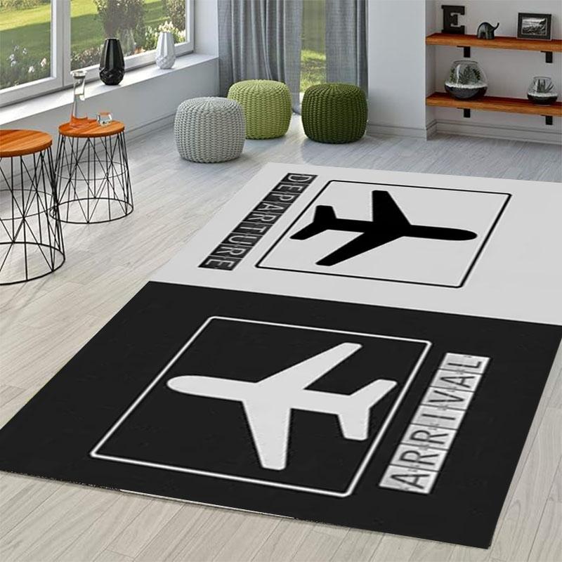 Non-slip Doormat Arrivals And Departures Long Corridor Carpet Entrance Door Mat Bath Kitchen Carpets Living Room Home Decor Mat