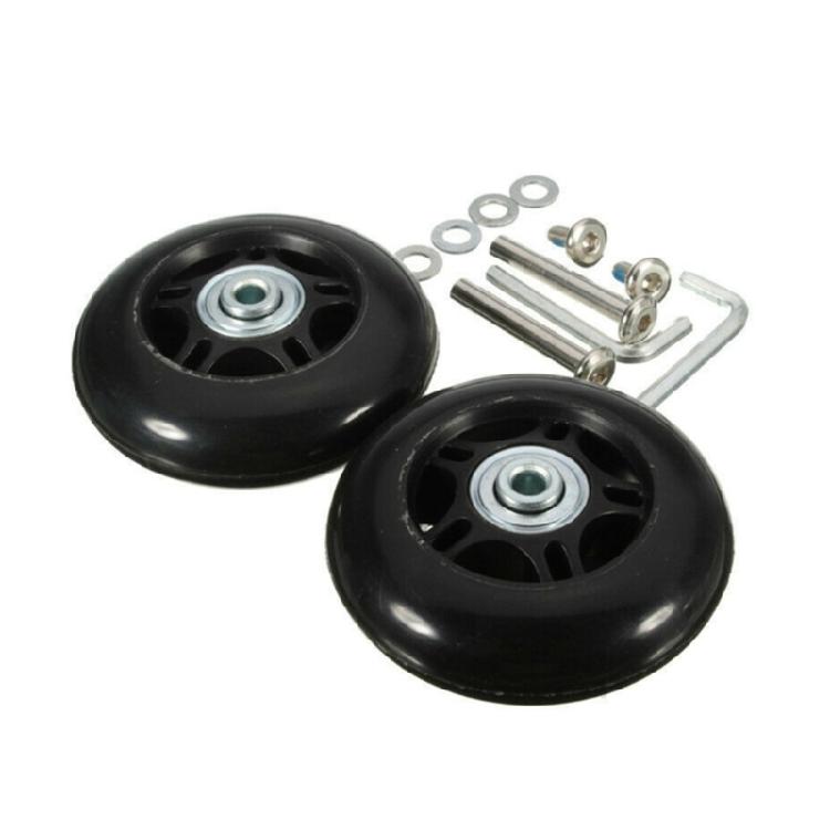 Suitcase Roller Casters Heavy Duty Wheel SilentWheel Flexible Swivel Wheel