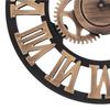 30cm Diameter Vintage Wall Clock 3D Design Handmade Wall Clock Gear Wall Clock  Bedroom Use