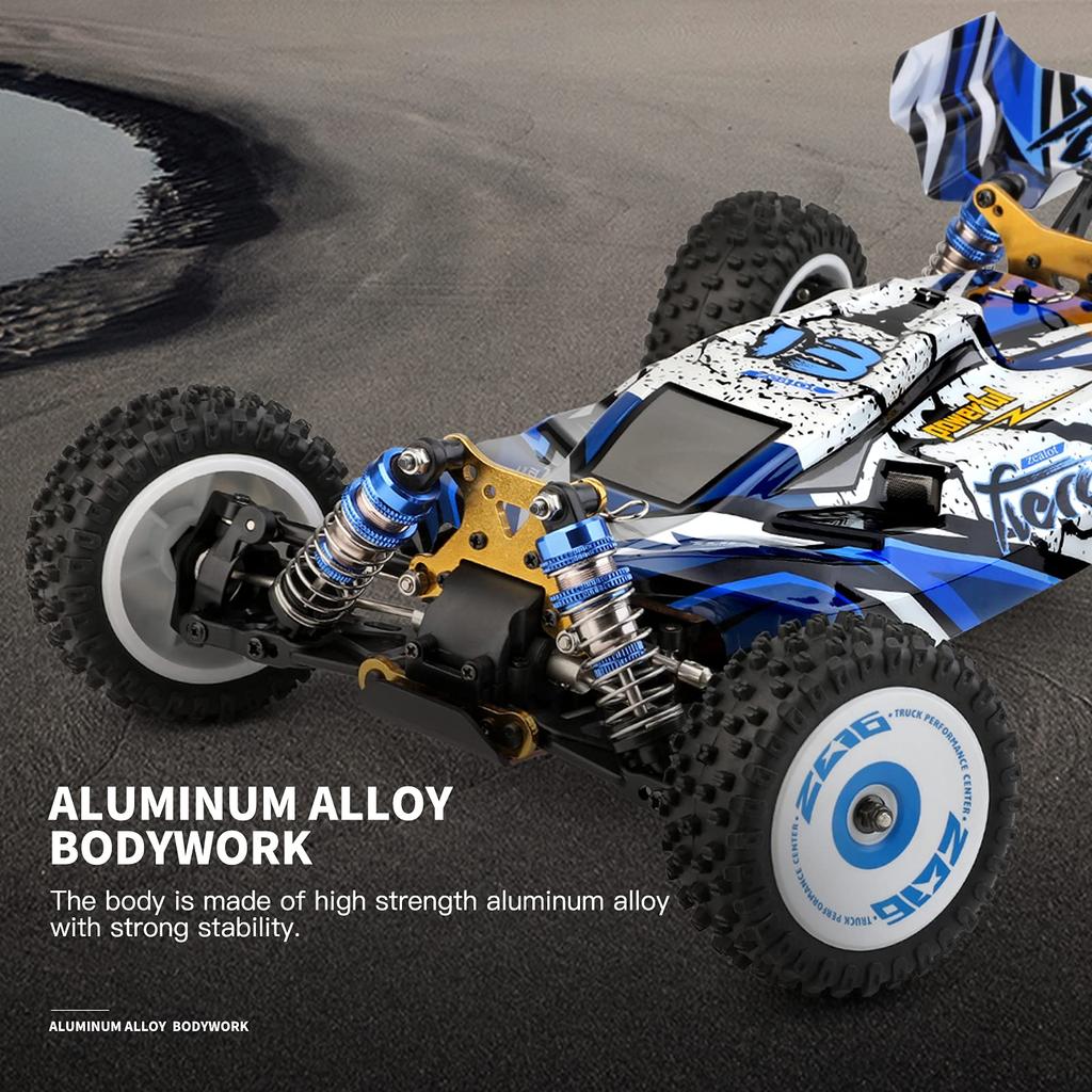 RC WLtoys 124017 124016 Brushless Fast RC Cars 144001 Carbon Brush High Speed Remote Control Off-Road Racing Drift Car Adult Toy