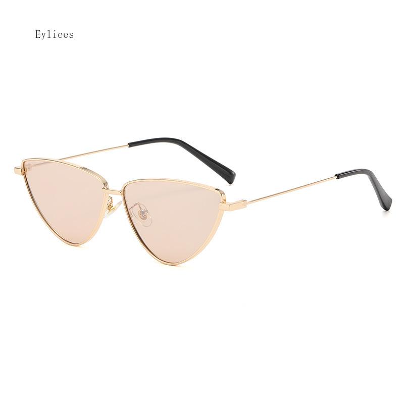 Retro Small Frame Cat Eye Sunglasses Female Vintage  Designer Eyeglasses For Women Shades Eyewear Oculos De Sol
