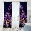 2 Pieces of Hacker Portrait Printed Curtains, Pole Bag Curtains 30*65, Home Decoration, Room Decoration