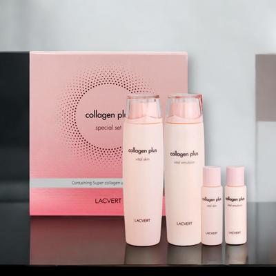 [] Collagen 2 Types Skin Lotion Set Skin Elasticity Moisturizing Wrinkle Improvement Anti-aging Skin Care, 1 Piece
