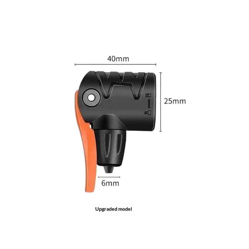 2Pcs Universal Pump Connector Valve Adapter Pump Head For Presta Schrader & Dunlop Valves Bike Air Pump Nozzles